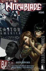 Variant Cover for Witchblade #166