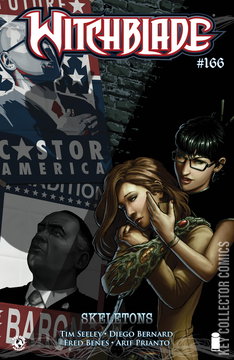 Variant Cover for Witchblade #166