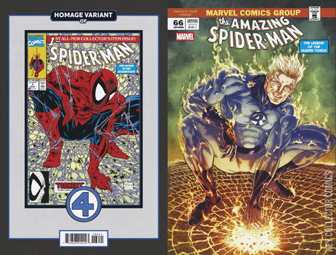 Variant Cover for Amazing Spider-Man #66