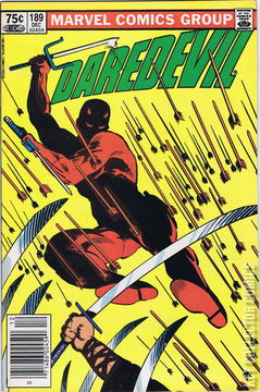 Variant Cover for Daredevil #189