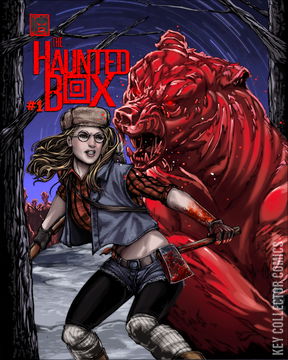 Variant Cover for Haunted Box, The #1
