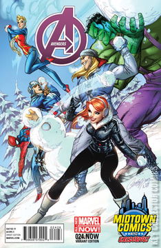 Variant Cover for Avengers #24