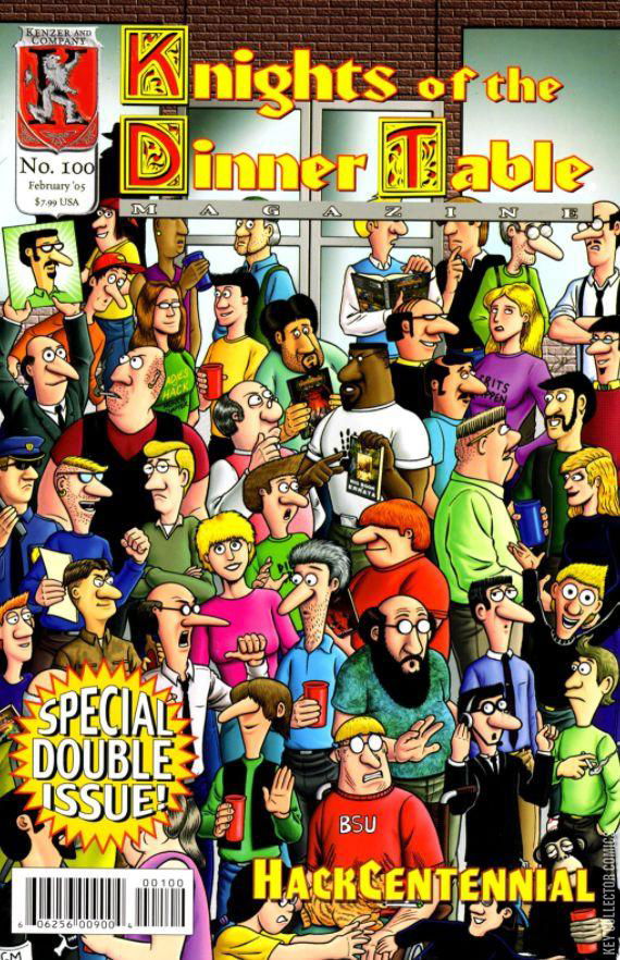 Cover art for Knights of the Dinner Table #100