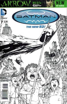 Variant Cover for Batman Incorporated #7