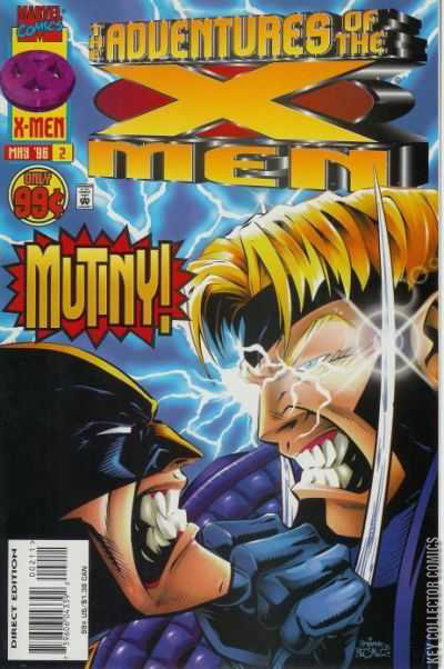 Adventures of the X-Men #2 Published May 1996 | Key Col