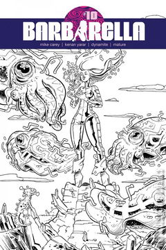 Variant Cover for Barbarella #10