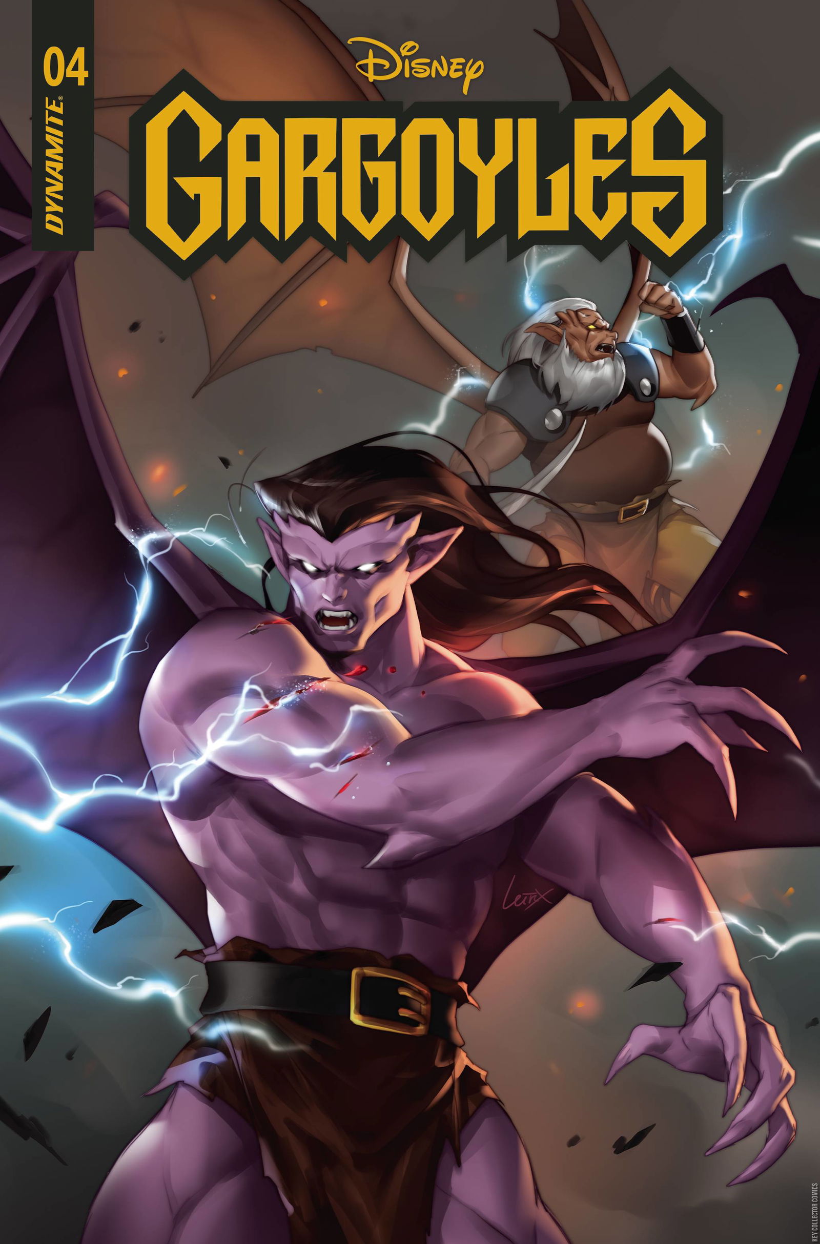 Variant Cover for Gargoyles #4