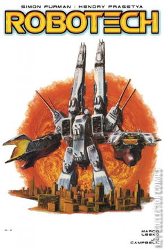 Variant Cover for Robotech #19