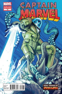 Variant Cover for Captain Marvel #12