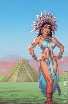 Variant Cover for Bettie Page: Alien Agenda #4