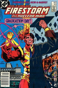 Variant Cover for Firestorm the Nuclear Man #40