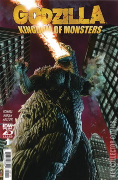 Variant Cover for Godzilla Kingdom of Monsters #1
