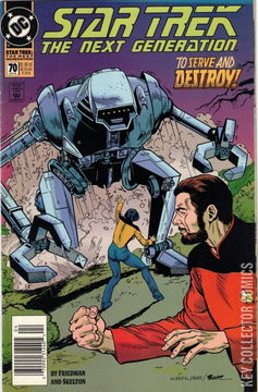 Variant Cover for Star Trek: The Next Generation #70