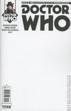 Variant Cover for Doctor Who: The Fourth Doctor #1