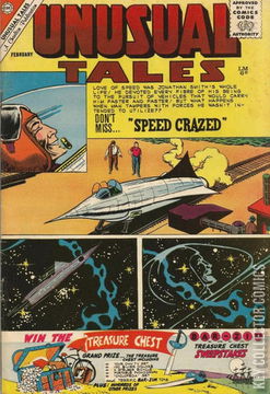 Variant Cover for Unusual Tales #26