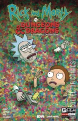 Variant Cover for Rick and Morty vs. Dungeons & Dragons II: Painscape #4