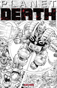 Variant Cover for Planet Death #1