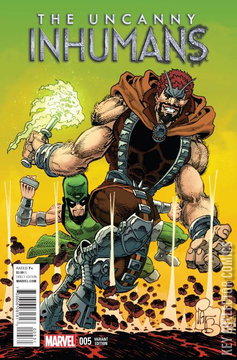 Variant Cover for Uncanny Inhumans #5