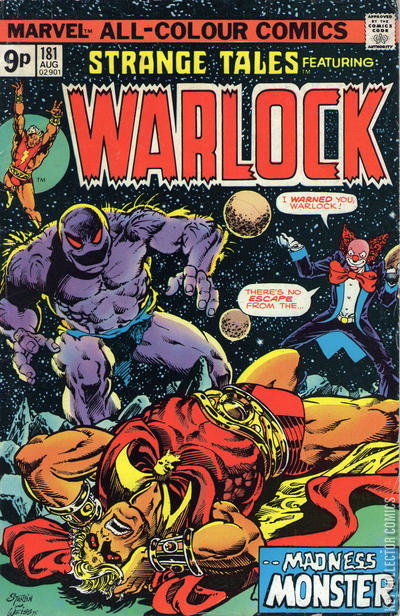 アメコミリーフ Strange Tales #179 Warlock 6.0 Strange Tales Featuring Warlock # 179 1st Pip The Troll Marvel MCU