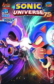 Variant Cover for Sonic Universe #75