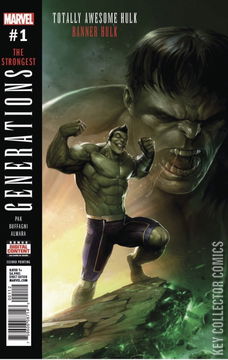 Variant Cover for Generations: Banner Hulk & The Totally Awesome Hulk #1