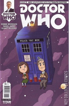 Variant Cover for Doctor Who: The Twelfth Doctor #15