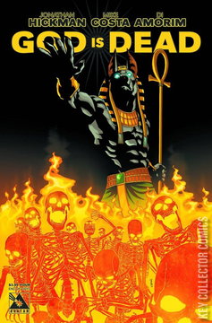 Variant Cover for God is Dead #4