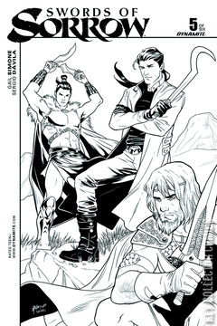 Variant Cover for Swords of Sorrow #5