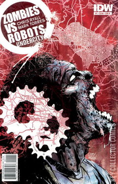 Variant Cover for Zombies vs. Robots: Undercity #1