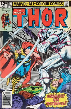Variant Cover for Thor #287