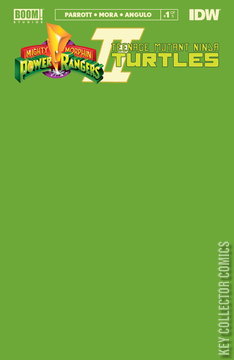 Variant Cover for Mighty Morphin Power Rangers / Teenage Mutant Ninja Turtles #1