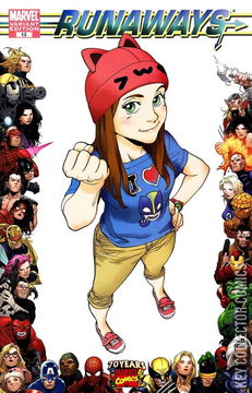 Variant Cover for Runaways #13