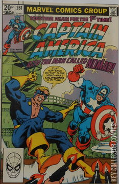 Variant Cover for Captain America #261