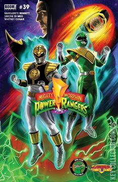 Variant Cover for Mighty Morphin Power Rangers #39