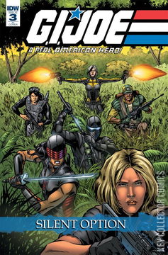 Variant Cover for G.I. Joe: A Real American Hero - Silent Option #3