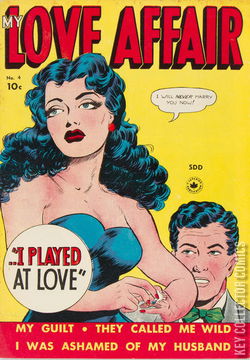 Variant Cover for My Love Affair #4