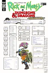 Variant Cover for Rick and Morty vs. Dungeons & Dragons - The Meeseeks Adventure #1