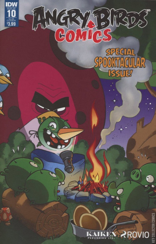 Angry Comics Example Angry Birds Comics #10 Published October 2016 | Key Co