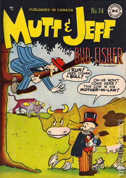Variant Cover for Mutt & Jeff #34