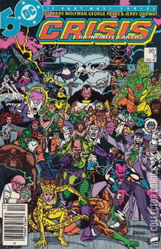 Variant Cover for Crisis on Infinite Earths #9