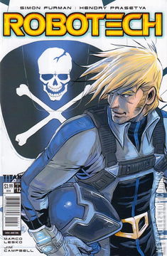 Variant Cover for Robotech #12