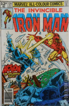 Variant Cover for Iron Man #124