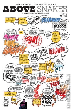 Variant Cover for Above Snakes #3