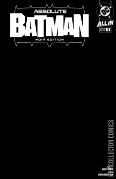 Variant Cover for Absolute Batman: Noir Edition #1