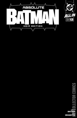 Absolute Batman: Noir Edition