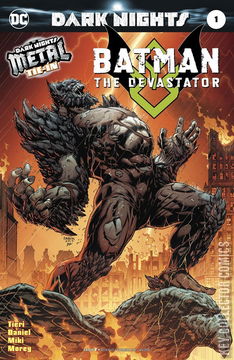 Variant Cover for Batman: The Devastator #1