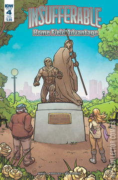 Variant Cover for Insufferable: Home Field Advantage #4