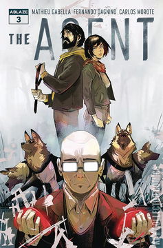 Variant Cover for The Agent #3