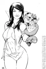 Variant Cover for Vampirella / Red Sonja #5