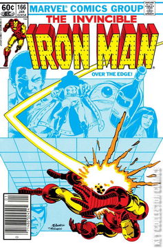 Variant Cover for Iron Man #166